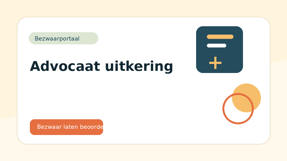 advocaat uitkering