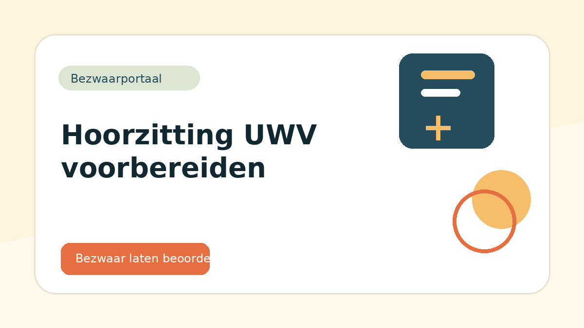 hoorzitting UWV
