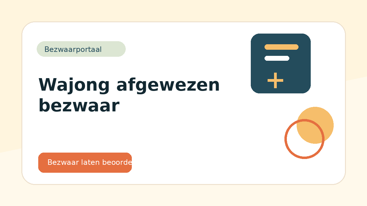 wajong afgewezen