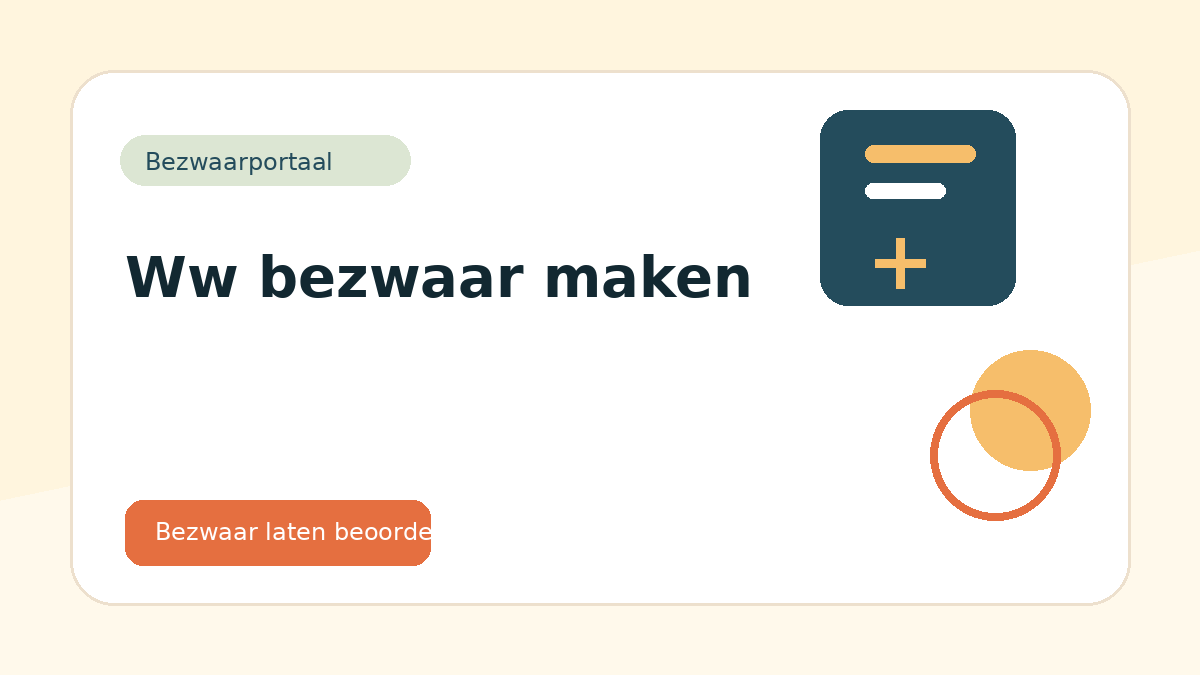 WW bezwaar maken
